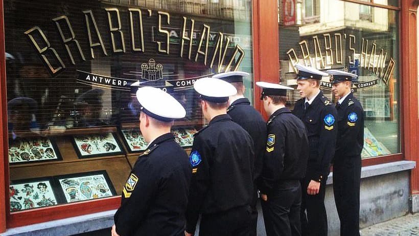 Brabo’s Hand tatuointiliike